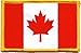 Canada Flag Iron-On Patch [2x3.5in. - Red/White]