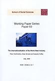 The internationalisation of the world steel industry