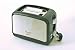 Quest Compact Stainless Steel 2-slice Toaster (Black; 15.5 x 27 x 18cm)