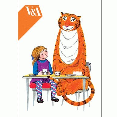 Mog/ The Tiger Who Came To Tea' Notecard Wallet||RF10F