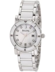 Bulova Womens 98P121 Highbridge Substantial Ceramic + Stainless steel construction Watch