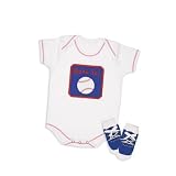 Mud Pie Baby Sox Onesie and Socks Set - Perfect for the Little Slugger!