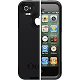 Otterbox Commuter Series Hybrid Case for iPhone 4 & 4S - Retail Packaging - Black