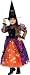 Pretty Witch Childs Fancy Dress Halloween Costume Medium Age 5-6 With Fibre Optic Lights