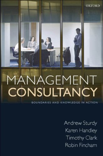 Management Consultancy : Boundaries and Knowledge in Action Book Image
