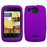 Purple Silicone Skin / Case / Cover for Motorola Citrus / WX445