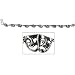 Actors Bracelet Sterling Silver - Comedy & Tragedy Masks