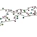 Mini Retro Ball Garland Fushia, Green and Blue