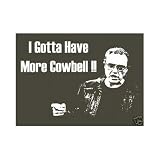 I Gotta Have More Cowbell, Christopher Walken T-shirt (Men's Grey)