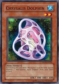 Yu-Gi-Oh! - Chrysalis Dolphin (DP03-EN008) - Duelist Pack 3 Jaden Yuki 2 - 1st Edition - Common