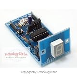 Electronic Digital Up/Down Counter with Seven Segment Display