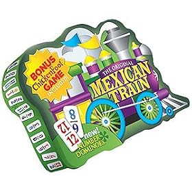 Mexican Train Deluxe Number Domino Set