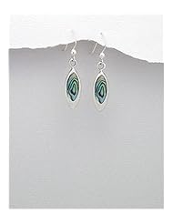 Shell Earrings In 92.5 Sterling Silver