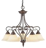 Livex Lighting 6135-58 Coronado 5 Light Imperial Bronze Chandelier