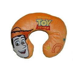 Toy Story Nackenrolle Kissen - Woody orange - Nacken Nackenkissen Nackenh�rnchen Kinder Kind Motiv Disney Toystory Kind Fahrrad JungeKopfschutz bunt Junge Auto Urlaub Fl�ge Flug Reise