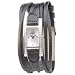 Spirit ASPL11 Womens Black Crystal Set Thong Strap Watch In Presentation Case