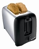 Proctor Silex 2-Slice Toaster - Black/ Chrome (22608)