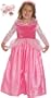 2 Item Bundle: Little Adventures Sleeping Beauty Princess Dress Up Costume + Hair Bow - Girls Size 3T 4T 5- Machine Washable!