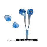 eBigValue: Blue Crystal Clear High Quality HD Noise Filter Earbuds Earphones Headphones ( 3.5mm Jack ) for New Apple iPod Touch 4 ( 4th Generation 8GB, 16GB, 32GB )