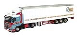 Corgi CC14806 Hauliers of Renown Scania 143 Box Trailer - Pollock (Scotrans) Ltd, Bathgate, Scotland 1:50 Scale Die Cast Truck