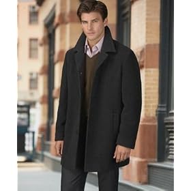 Calvin Klein Single Breasted Wool Walker by Men's Wool Coats