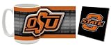 Oklahoma State Mug & Coaster Gift Box Combo Oklahoma State Cowboys Beverage Drinkware