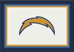 San Diego Chargers 7' 8" x 10' 9" Team Spirit Area Rug