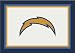 San Diego Chargers 7' 8" x 10' 9" Team Spirit Area Rug