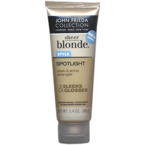 John Frieda Sheer Blonde Spotlight Sleek & Shine Detangler 2.4 oz