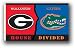 bulldog29 - Georgia Bulldogs Florida Gators 3x5 House Divided Rivalry