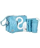 Kalencom Eleanor Diaper Bag (Egret Turquoise)
