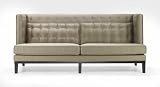 2pc Contemporary Modern Fabric Sofa Set, AR-NOH-S2