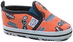 Harley-Davidson Boys Baby Motorcycle with B&S Logos Sneaker Pre-Walkers (Baby 2/3)