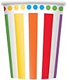 9oz Rainbow Party Paper Cups, 8ct
