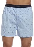 Tommy Hilfiger Men's Micro Flag Printed Boxer, Covington Blue, Medium # boxer