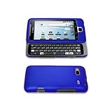 Blue Rubberized Hard Case Cover for the HTC T-Mobile G2 (2010)