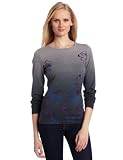 Jones New York Women's Placement Print Crew Neck Shirt