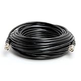 BNC Male to BNC Male (RG59) 75 Ohm Coaxial Cable Assembly (RG59B/U Solid) 50 ft