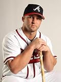 Atlanta Braves Photo Day, LAKE BUENA VISTA, FL - FEBRUARY 21: Dan Uggla Photographic Poster Print by Mike Ehrmann, 9x12