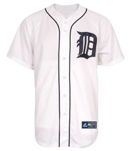 Miguel Cabrera Jersey: Youth 2011 Majestic Home White Replica #24 Detroit Tigers Jersey - Large