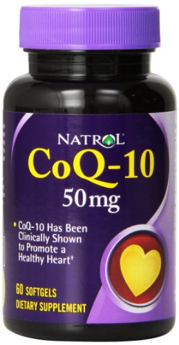 Natrol CoQ-10 50mg Softgels, 60-Count Natrol CoQ-10 50mg Softgels, 60-Count