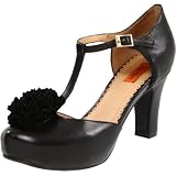 Miz Mooz Womens Lacey T-Strap Pump
