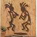 KOKOPELLI southwestern SILHOUETTE wall art metal NEW