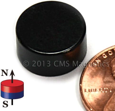 CMS Magnetics® N45 Disc Neodymium Magnet 1/2X1/4" NdFeB Epoxy Coated Magnet Lot 10