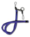 U-bop Slimline Neck Strap Lanyard , Regency Blue