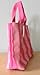 VICTORIA'S SECRET SMALL PINK STRIPE SIGNATURE MINI TOTE BAG (10