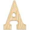 Wood Letters 6" - Letter A