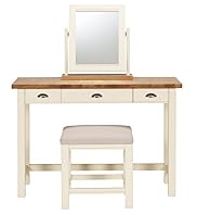 Padstow Dressing Table, Stool & Mirror Set