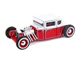1929 Ford Model A Hot Rod 1/24 Red / White