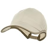 Peach Finish Deluxe Ladies Cap - Natural Khaki W31S58E